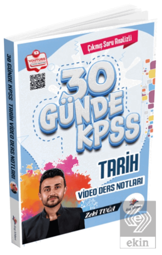 2026 KPSS 30 Günde Tarih Çıkmış Soru Analizli Video Ders Notları