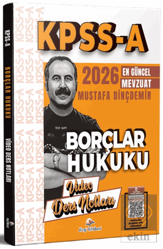 2026 KPSS A Borçlar Hukuku Video Ders Notları