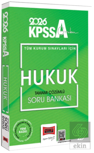 2026 KPSS-A Grubu Hukuk Tamamı Çözümlü Soru Bankası
