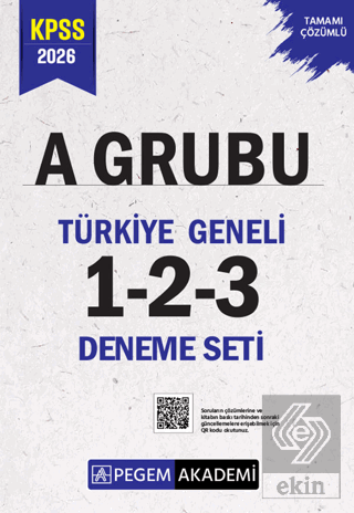 2026 KPSS A Grubu Tamamı Çözümlü Türkiye Geneli 1-2-3 (3lü Deneme Seti
