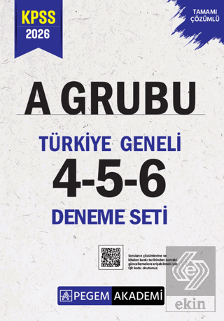 2026 KPSS A Grubu Tamamı Çözümlü Türkiye Geneli 4-5-6 (3lü Deneme Seti