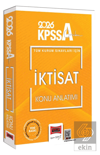 2026 KPSS-A Grubu Tüm Kurum Sınavları İçin İktisat Konu Anlatımı