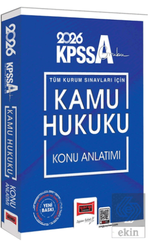 2026 KPSS-A Grubu Tüm Kurum Sınavları İçin Kamu Hukuku Konu Anlatımı