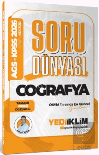 2026 KPSS - AGS Coğrafya Tamamı Video Çözümlü Soru Dünyası