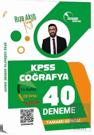 2026 KPSS Coğrafya 40 Deneme
