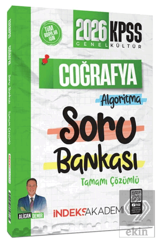 2026 KPSS Coğrafya Algoritma Soru Bankası Çözümlü