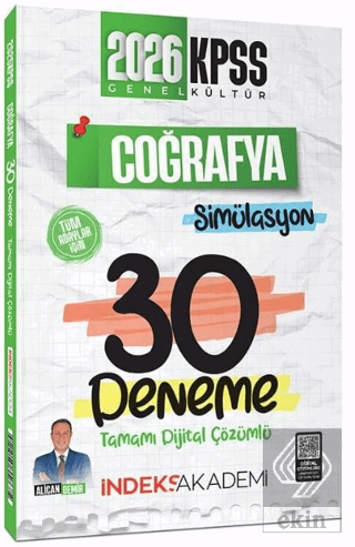 2026 KPSS Coğrafya Simülasyon 30 Deneme Çözümlü