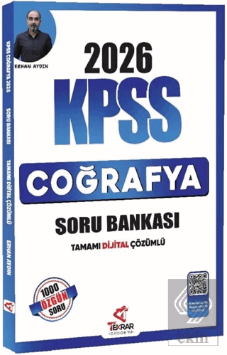 2026 KPSS Coğrafya Soru Bankası Çözümlü