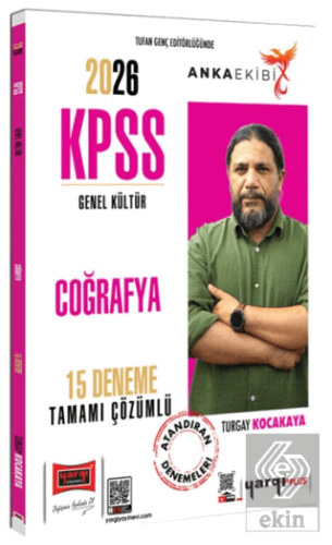 2026 KPSS Genel Kültür Anka Ekibi Tamamı Çözümlü Coğrafya 15 Deneme