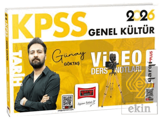 2026 KPSS Genel Kültür Tarih Video Ders Notları