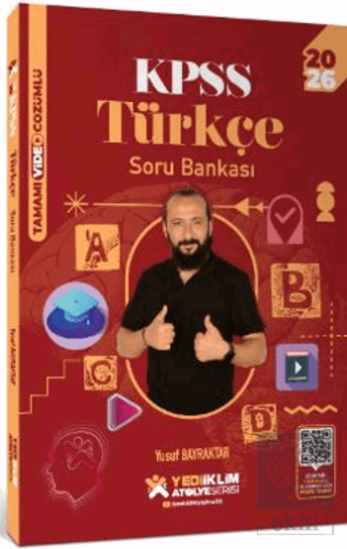 2026 KPSS Genel Yetenek Atölye Serisi Türkçe Tamamı Video Çözümlü Soru Bankası