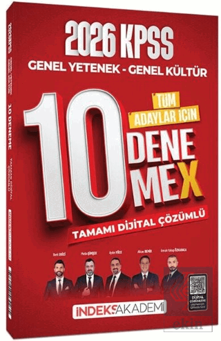 2026 KPSS Genel Yetenek Genel Kültür 10 DenemeX Çözümlü