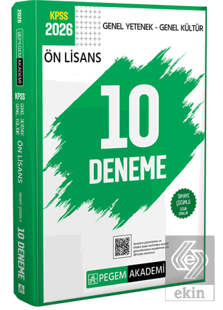 2026 KPSS Genel Yetenek Genel Kültür Ön Lisans Tamamı Çözümlü 10 Denem