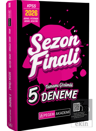2026 KPSS Genel Yetenek Genel Kültür Sezon Finali Tamamı Çözümlü 5 Den
