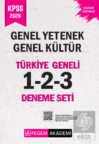 2026 KPSS Genel Yetenek Genel Kültür Tamamı Çözümlü Türkiye Geneli 1-2