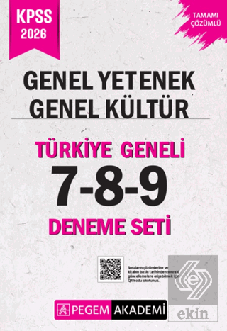 2026 KPSS Genel Yetenek Genel Kültür Tamamı Çözümlü Türkiye Geneli 7-8