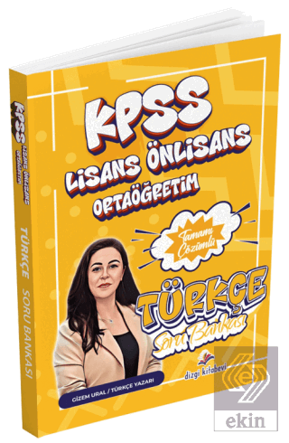 2026 KPSS Lisans Lise Ortaöğretim Ön Lisans Türkçe Soru Bankası Çözüml