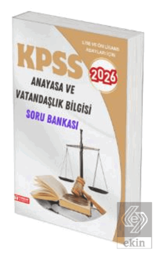 2026 KPSS Lise ve Önlisans Anayasa ve Vatandaşlık Bilgisi Soru Bankası