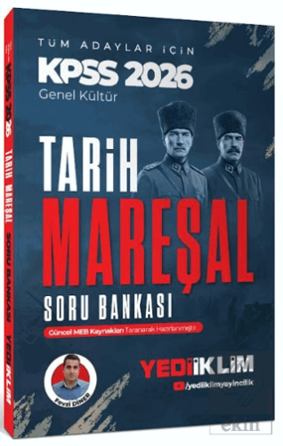 2026 KPSS Mareşal Genel Kültür Tarih Tüm Adaylar İçin Soru Bankası