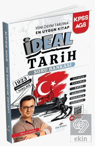 2026 KPSS MEB-AGS İdeal Tarih Soru Bankası Çözümlü