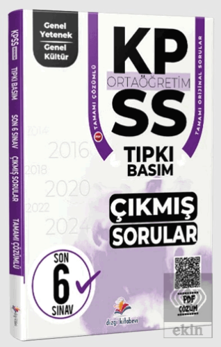 2026 KPSS Ortaöğretim Genel Yetenek Genel Kültür Fasiküller Halinde So