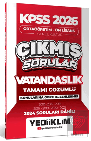 2026 KPSS Ortaöğretim - Ön Lisans Genel Kültür Vatandaşlık Tamamı Çözü