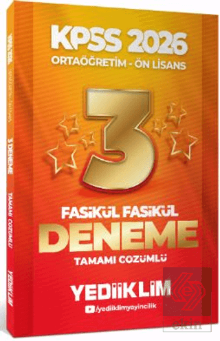 2026 KPSS Ortaöğretim - Önlisans Genel Yetenek Genel Kültür Tamamı Çöz