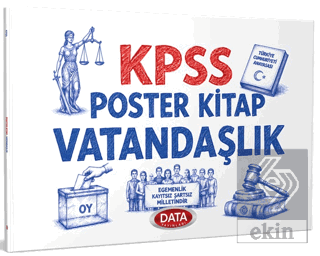 2026 KPSS Poster Kitap Vatandaşlık Kolektif Data Yayınları Satın Al - 