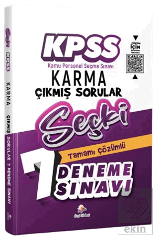 2026 KPSS Seçki Karma Çıkmış Sorular Tamamı PDF Çözümlü 7 Deneme Sınavı