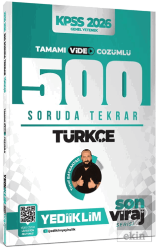 2026 Kpss Son Viraj Serisi Türkçe Tamamı Video Çözümlü 500 Soruda Genel Tekrar Kampı