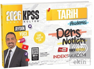 2026 KPSS Tarih Akademisi Video Ders Notları