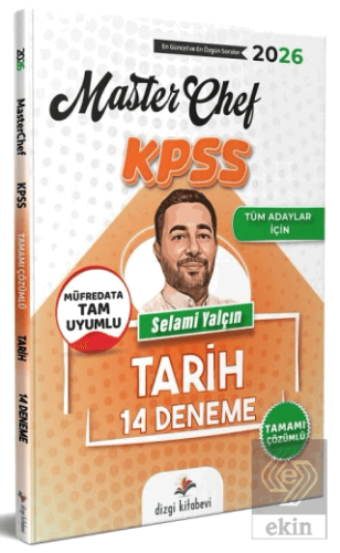 2026 KPSS Tarih MasterChef 14 Deneme Çözümlü