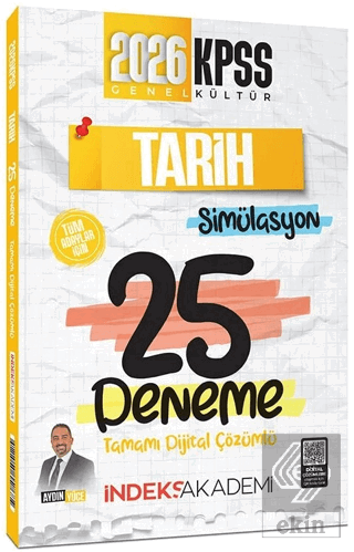 2026 KPSS Tarih Simülasyon 25 Deneme Çözümlü