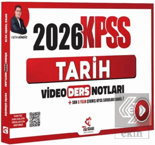 2026 KPSS Tarih Video Ders Notları