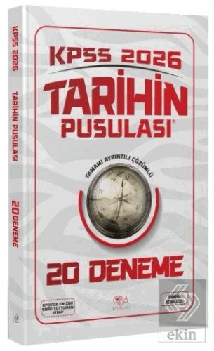 2026 KPSS Tarihin Pusulası 20 Deneme Çözümlü