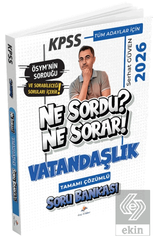2026 KPSS Tüm Adaylar İçin Vatandaşlık Ne Sordu Ne Sorar Tamamı Çözümlü Soru Bankası