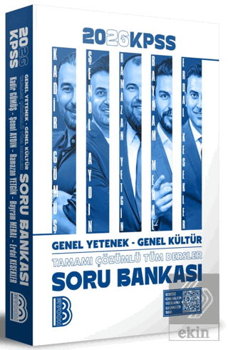 2026 KPSS Tüm Dersler Tamamı Çözümlü Soru Bankası