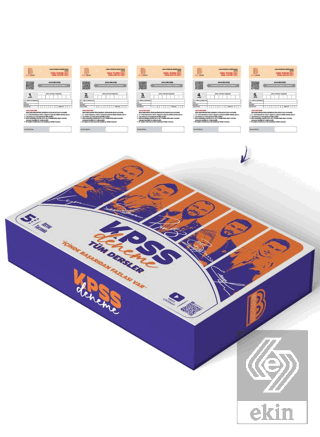 2026 KPSS Tüm Dersler Tamamı Video Çözümlü 5li Kutu Deneme Seti