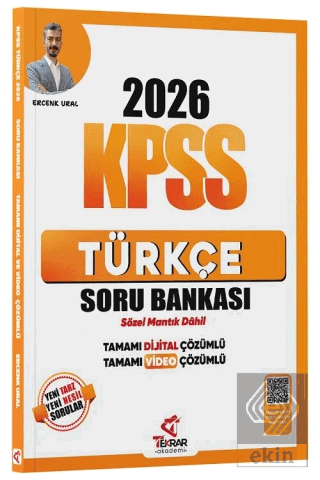 2026 KPSS Türkçe Soru Bankası Çözümlü
