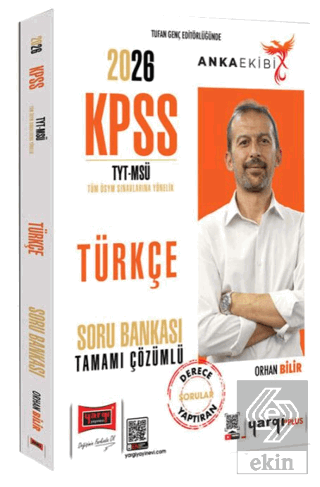 2026 KPSS TYT MSÜ Anka Ekibi Tamamı Çözümlü Türkçe Soru Bankası