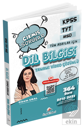 2026 KPSS TYT MSÜ Dil Bilgisi Çıkmış Sorular Son 16 Yıl ÇÖzümlü