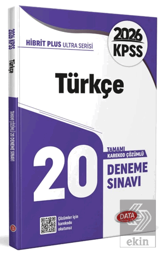 2026 KPSS Ultra Serisi Türkçe 20 Deneme Sınavı