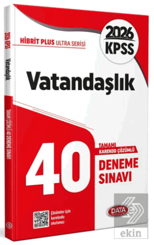 2026 KPSS Ultra Serisi Vatandaşlık 40 Deneme Sınavı
