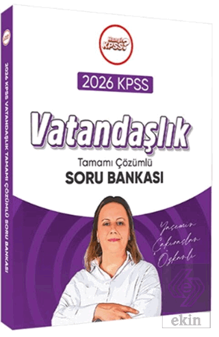 2026 KPSS Vatandaşlık Çözümlü Soru Bankası