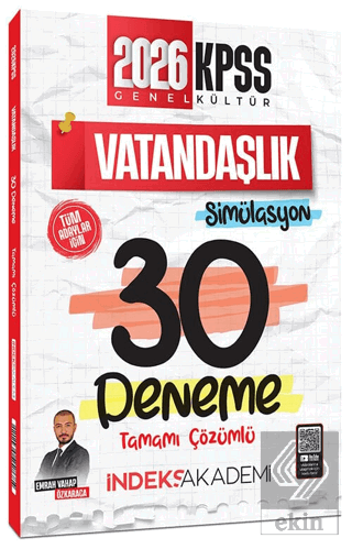 2026 KPSS Vatandaşlık Simülasyon 30 Deneme Çözümlü