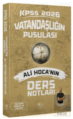 2026 KPSS Vatandaşlık Vatandaşlığın Pusulası Ders Notları