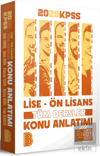 2026 Lise - Ön Lisans Tüm Dersler Konu Anlatımı