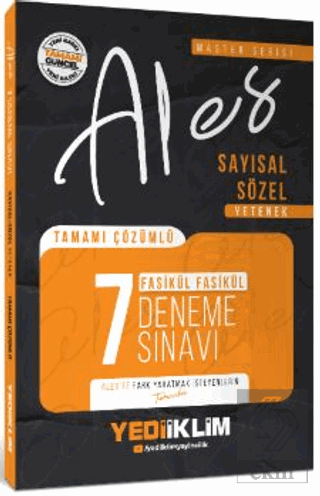 2026 Master Serisi ALES Sayısal-Sözel Yetenek Tamamı Çözümlü Fasikül 7