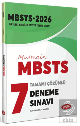 2026 MBSTS Mütmain Tamamı Çözümlü 7 Deneme Sınavı