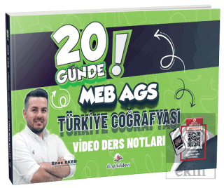 2026 MEB-AGS 20 Günde Türkiye Coğrafyası Video Ders Notları